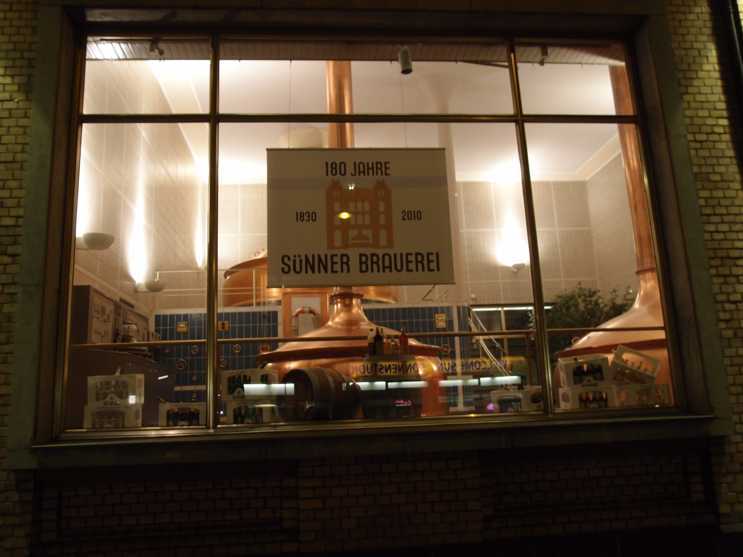 Brewhouse of the Sünner Brewery (exterior view)